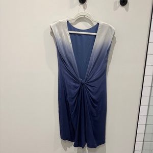 Ombré Club Monaco Backless Dress Sz 4